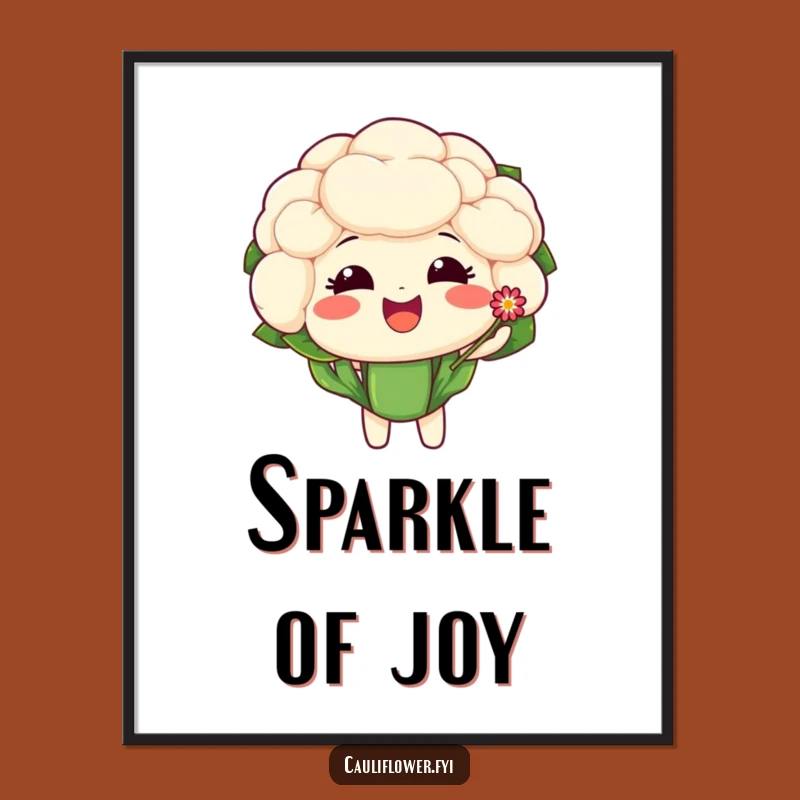 Funny Cauliflower Flower Digital Art - Instant Sweetness!