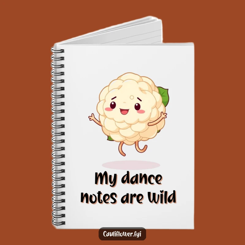 Funny Cauliflower Dance Ideas Notebook: Jot Down Laughs with this Hilarious Journal