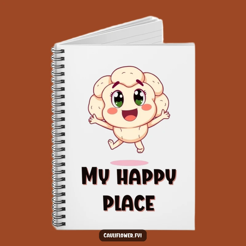 Funny Cauliflower Joy Notebook: Jot Down Happy Thoughts with Exuberance!