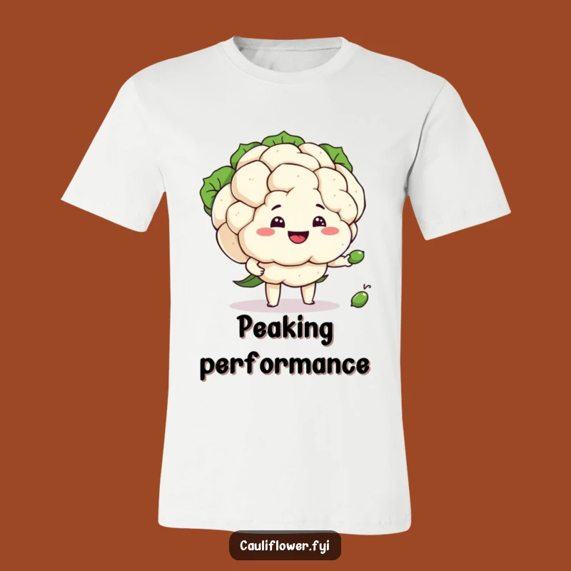 Funny Cauliflower Juggler T-Shirt: Pea Juggling Champ, Ideal Humorous Gift!